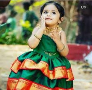 Bbay pattupavada silk dresses